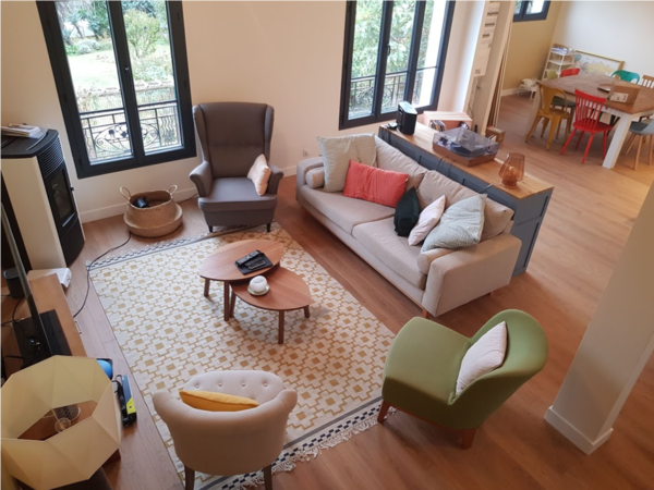 Travaux d'extension : 48m2 on est passé à 160 m2